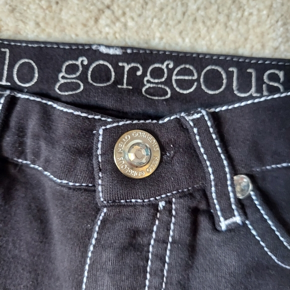 Black Stretch Jeans - Picture 3 of 6